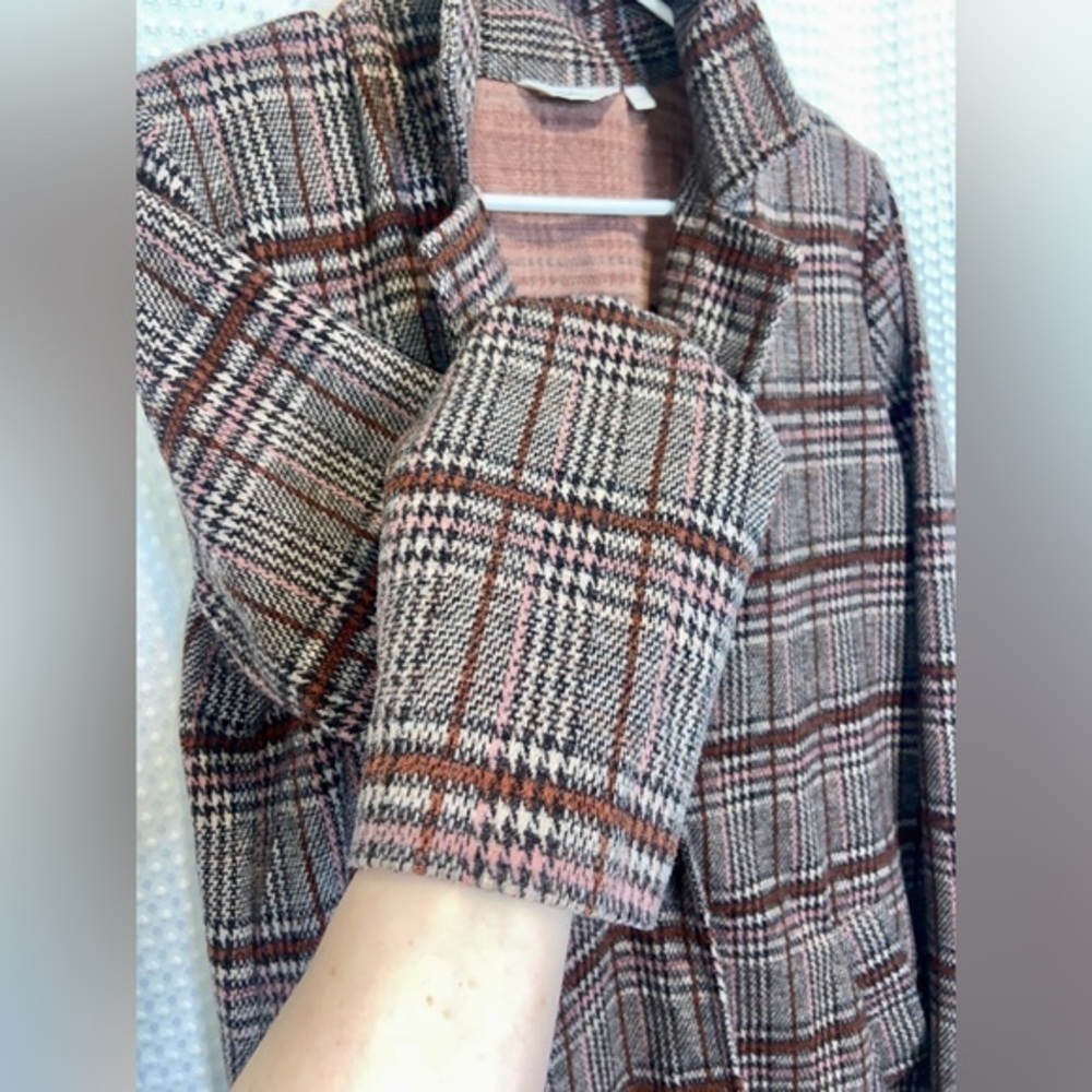 REITMANS plaid midi Blazer/coat size medium - Picture 5 of 14
